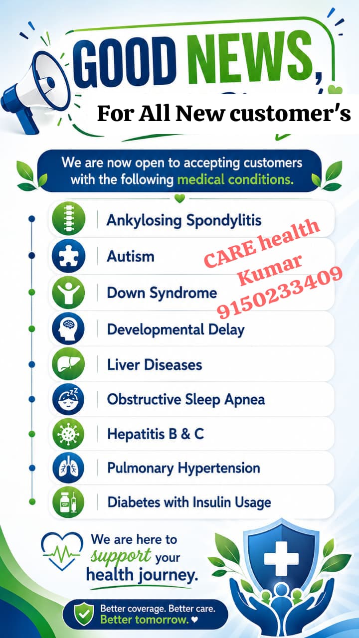 Good news — CARE Health now accepting new medical conditions